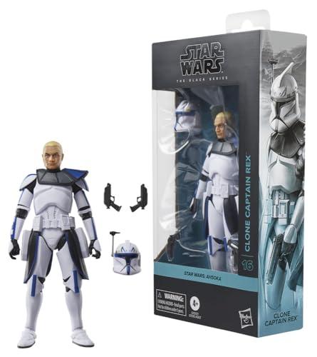 Hasbro Star Wars The Black Series, Capitano Rex dei Cloni, action figure collezionabile premium ispirata alla serie 