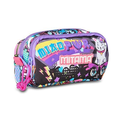 Mitama Portapenne 2 zip scuola, porta penne, bambina, MANGA EFFECT, 064529-000