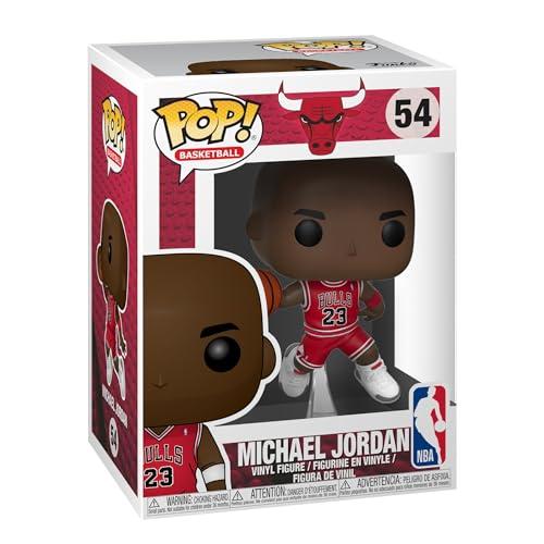 Funko Pop NBA Bulls Michael Jordan Figura in Vinile da Collezione Idea Regalo Merchandising Ufficiale Giocattoli per Bambini e Adulti Sports Fans Figura da Collezione e da Esposizione