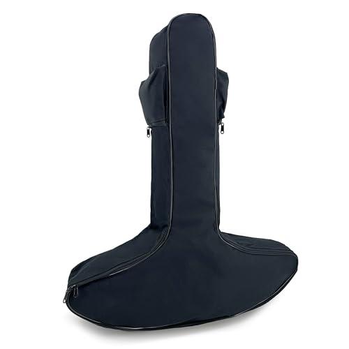 Jaegivida Borsa per Balestra Militare Borsa a Forma di T Custodia per Balestra Borsa di Stoccaggio Balestra (Nero)