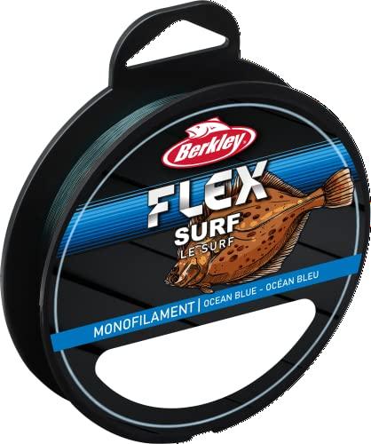 BERKLEY Flex, Monofilamento Flessibile Unisex, Blu Oceano, 0.30mm | 15Lb | 6,8Kg | 400m