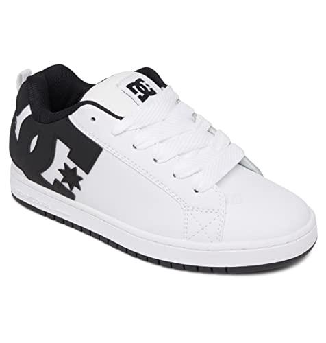 DC Shoes Corte Graffik, Scarpe da skateboard, Uomo, Nero Black 001, 40.5 EU