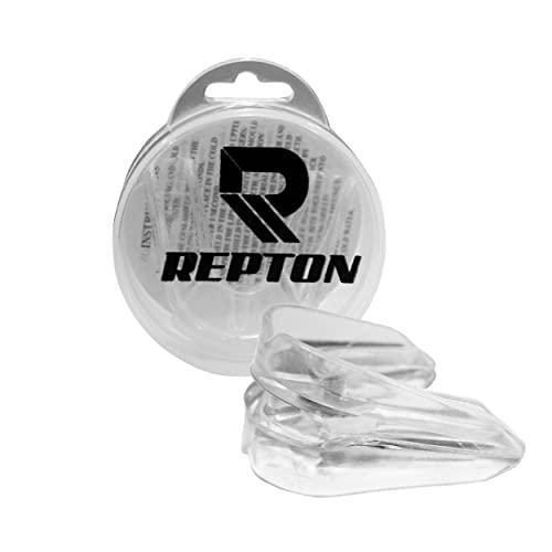 REPTON - Paradenti per gengive, modellabile, con doppio gel, protezione per la bocca, traspirante, per karate, hockey, Jiu Jitsu, Muay Thai, wrestling e sport da combattimento