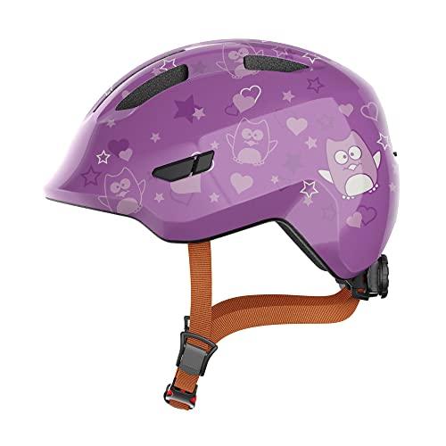 Abus, Casco per Bambini ABUS Smiley 3.0 Casco da Ciclista per Bambini con una Vestibilità Avvolgente, Design Adatto ai Bambini e Spazio per le Trecce, per Ragazze e Ragazzi