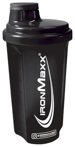 IronMaxx Eiweiß Shaker | Shaker Proteico con Tappo a Vite | Antigoccia | BPA/DEHP Free | Lavabile | Scala Graduata