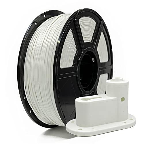 Flashforge Filament ASA 1.75mm 1kg Spool-Accuratezza dimensionale +/- 0.02mm, Alta resistenza ai raggi UV ed eccellente resistenza alla temperatura (Bianco, ASA)