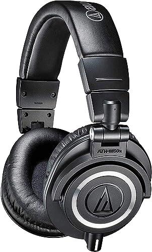 Audio-Technica M50x Cuffie Monitor Professionali Nero