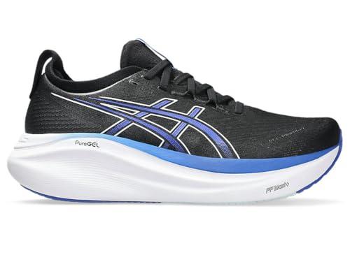 ASICS 1011B958-006 Gel-Nimbus 27 Uomo, Black/Dark Cobalt EU 42