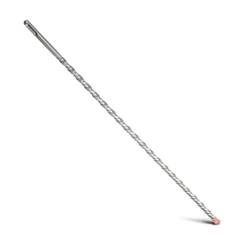 MOXPIFY Punta per trapano SDS Plus a doppia elica, trapano a percussione per calcestruzzo, pietra, pietra naturale, 10 x 600 mm