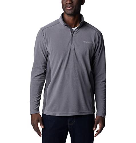 Columbia Klamath Range 2 Half Zip, Felpa In Pile Uomo, City Grey/Shark, S