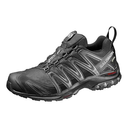 Salomon XA PRO 3D GORE-TEX, Scarpe da Trail Running, Uomo, Black/Black/Magnet, 45 1/3 EU