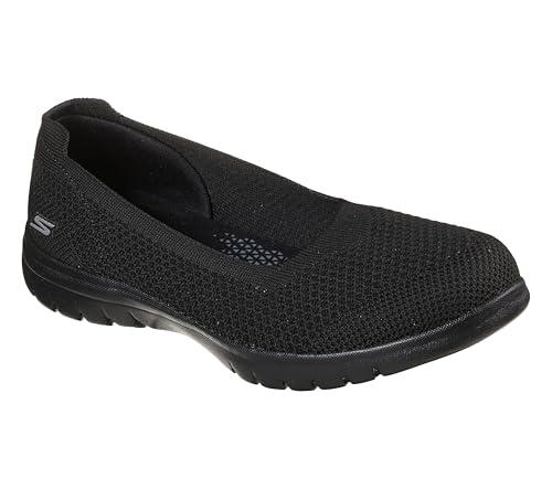 Skechers On-the-go Flex Wonderous, Scarpe Da Ginnastica Donna, Dark Black Bbk, 38 EU