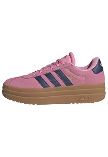 adidas VL Court Bold Shoes, Scarpe Donna, Bliss Pink/Dark Blue/Gold Metallic, 40 2/3 EU