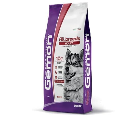 Gemon Croccehtte per Cani Manzo e riso 15 kg