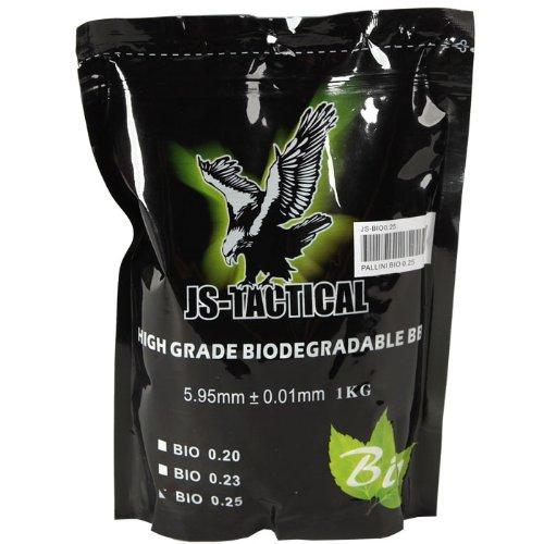 PALLINI JS TACTICAL BIODEGRADABILI O,25G HIGH GRADE BIANCHI 4000BB (JS-BIO0 25)