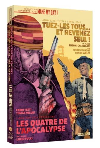 4 DE L'APOCALYPSE (LES) + TUEZ-LES TOUS ET REVENEZ SEUL - COMBO DVD + BD