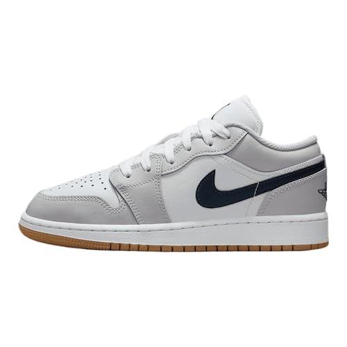 NIKE Scarpe Air Jordan 1 Low (GS) Taglia 38.5 Codice 553560-146 Bianco