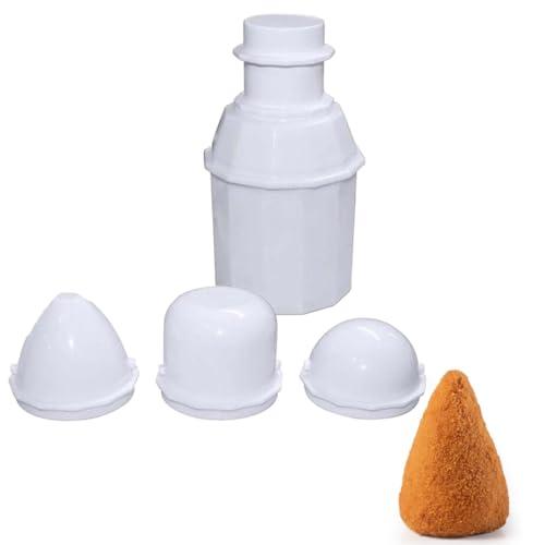 Aranciotto Stampo per Arancino Siciliano Stampi per Arancini di Riso Fai da Te Attrezzo per fare le Arancine Siciliane Formina per Arancino Stampo 3 in 1