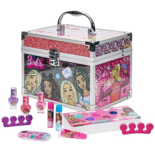 Barbie film bambini trucco kit per ragazze, vero set trucco giocattolo lavabile, Barbie regalo, giocare trucco e fingere giocare giocattoli età 3 4 5 6 7 8 9 10 11 12, da Townley ragazza