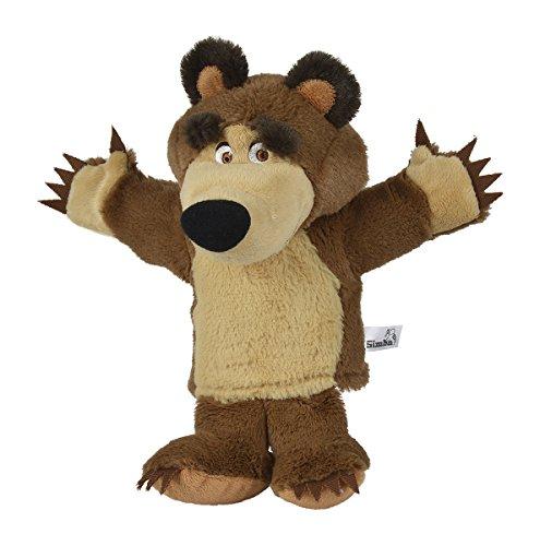 Simba 109308207 - Marionetta Masha e l'orso, 28 cm