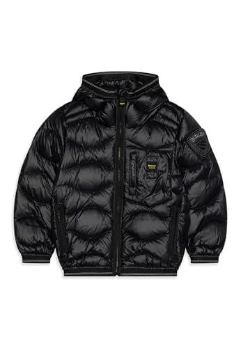 Blauer Giubbotto Piumino ad Onde Brinton Junior Nero (IT, Età, 12 anni, Regular, Bambino, Nero)