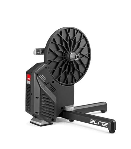 Elite Rivo Smart Trainer a Trasmissione Diretta - Rullo Bici Indoor, Precisione Potenza ±2.5%, WiFi + Bluetooth, Ultra-Silenzioso, Compatto Pieghevole, Compatibile Zwift (Cassetta Non Inclusa)