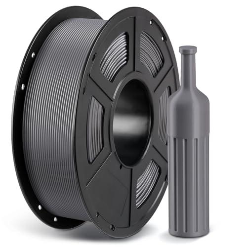 ANYCUBIC Filamento PETG - 1 kg, Diametro 1,75 mm, Elevata Resistenza alle Temperature, Premium Engineering PLA Alternativo, Compatibile con Diverse Stampanti 3D per Progetti di Qualità,Cenere