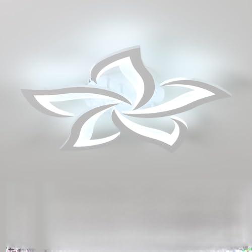 Comely Plafoniera LED Soffitto Dimmerabile, Lampada da Soffitto con Telecomando/APP, 40W 4700LM 3000K-6500K 60cm, Funzione di Memoria, Acrilico Moderna Plafoniera per Soggiorno Camera da Letto