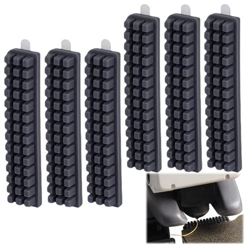 6 spazzole per la pulizia degli ugelli per Bambu Lab A1, in silicone per Bambuolab A1, Nozzle Brush Cleaning Kit di ricambio per stampante 3D