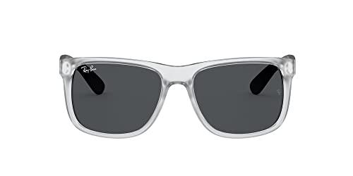 Ray-Ban 0RB4165 Occhiali, Gomma Trasparente, 55 Unisex-Adulto