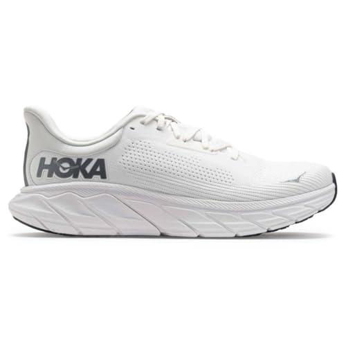 HOKA ONE ONE Arahi 7, Scarpe da Ginnastica Uomo, Blanc De Blanc Lana d'Acciaio, 45 EU