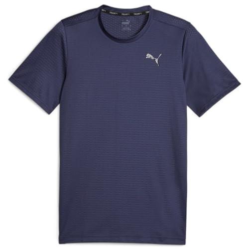 PUMA Maglietta Train Fav Blaster, Uomo, Blu Navy, L