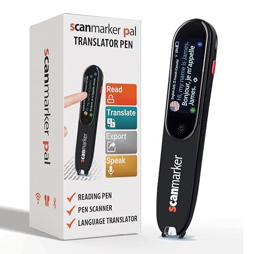 Scanmarker Pal - Penna di traduzione e lettura per studenti di lingue, dislessia e difficoltà di apprendimento, penna traduttore per oltre 100 lingue