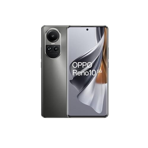 OPPO Reno10 CPH2531 6.7 pollici FHD+ Smartphone Mobile 3D Pannello AMOLED 8GB RAM 256GB Storage Grigio - CPH2531-Nero