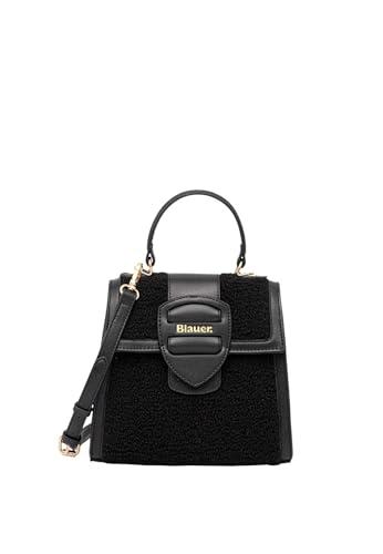 Blauer Borsa Tracolla Wally Camera Bag Donna Ecopelle Nero