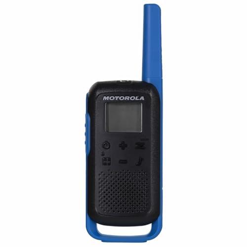 MOTOROLA Solutions - Lotto di 2 Walkie Talkie - TALKABOUT T62 - PMR446 - Blu - Lungo raggio - USB
