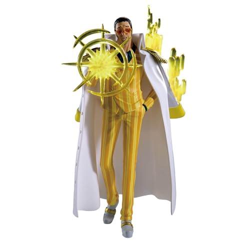 One Piece BORSALINO KIZARU The Departure - The Shukko Loggia - Figura Statua da collezione - altezza 17 cm - Colore Giallo