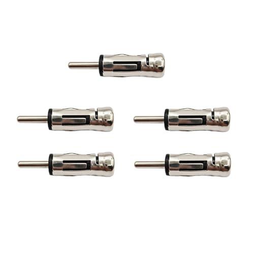 5/10PCS Auto Veicoli Radio Stereo ISO A Din Antenna Antenna Mast Adattatore Connettore Spina Accessori Convertitore Universale(5PCS)