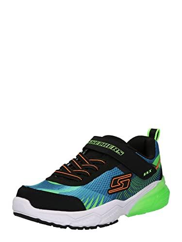 Skechers Thermoflux 2.0 Kodron, Sneaker Bambini e ragazzi, Multicolore Blue Lime Textile Black Orange Trim, 34 EU