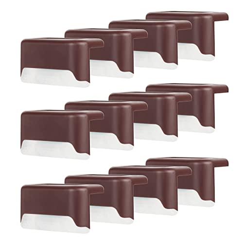Solar Deck Lights, 12/16 Pack Solar Step Lights luci per recinzioni solari per esterni, luci per scale a LED, per esterni