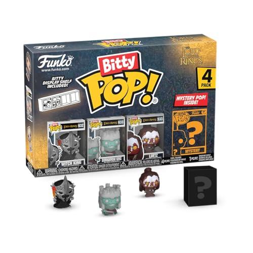 Funko Bitty Pop! Lord Of The Rings - Witch King 4PK​ E una Mini Figura Misteriosa a Sorpresa - 0.9 Inch (2.2 Cm) da Collezione - Ripiano Espositivo Impilabile Incluso - Idea Regalo