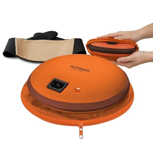 Wintem Scaldino Elettrico 550W per Mani e Letto con Custodia in Stoffa - Ricarica Rapida in 10 Minuti e Calore Duraturo fino a 3 Ore - Calore Immediato e Utilizzo Versatile per Casa Ufficio e Relax