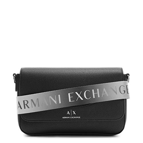 Armani Exchange Borsa donna 942912CC783 BIANCO, Nero, Rozmiar uniwersalny, Retro, Nero, Rozmiar uniwersalny, Rétro