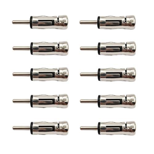 5/10PCS Auto Veicoli Radio Stereo ISO A Din Antenna Antenna Mast Adattatore Connettore Spina Accessori Convertitore Universale(10PCS)