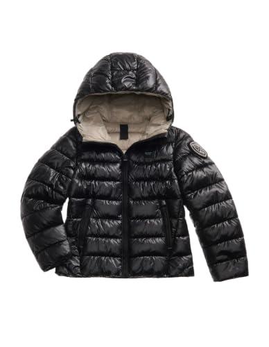Blauer Giubbotto Caroll Junior Nero in Micro Rip 16 Anni