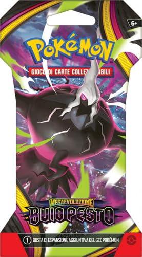 Pokémon Megaevoluzione Buio Pesto Busta di Espansione GCC 1 Busta