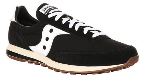 Saucony Trainer 80, Scarpe da Ginnastica Unisex-Adulto, Nero/Bianco, 43 EU