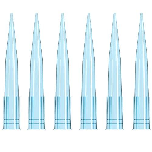 ONiLAB Puntali per pipette 1000 UL/ 1mL 500 PCS Chiaro Blu Laboratorio Puntali universali in plastica per liquidi Polipropilene (PP) Autoclavabile