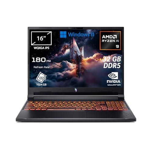 Acer Nitro V 16 AI PC Portatile IA | Notebook Gaming| NVIDIA GeForce RTX 5070 8 GB | Ryzen™ AI 9 365 | Ram 32 GB DDR5 | 1024 GB SSD | Display 16