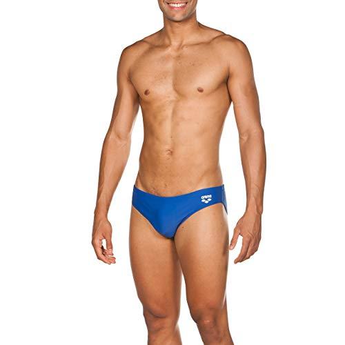 Arena Dynamo R Costume da Bagno Uomo, Costume Slip Mare e Piscina ad Asciugatura Rapida, Tessuto Maxfit Eco Resistente al Cloro e al Sale, Protezione UV UPF 50+